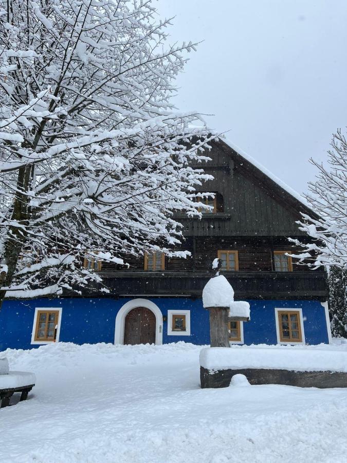 Ferienwohnung Blue House Ramingstein Exterior foto